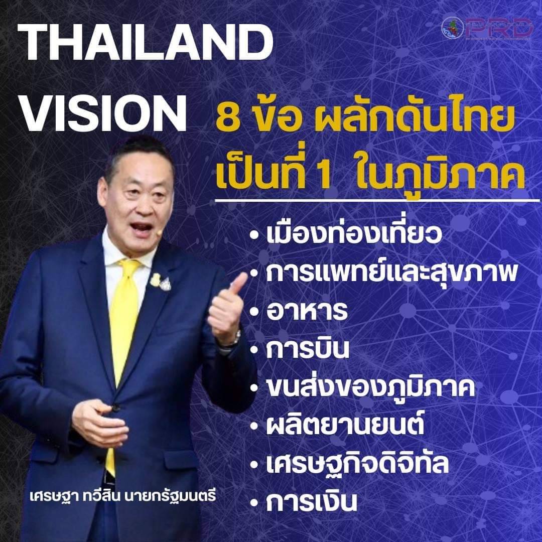 8 ข้อ ผลักดันไทยเป็นที่ 1 ในภูมิภาค 