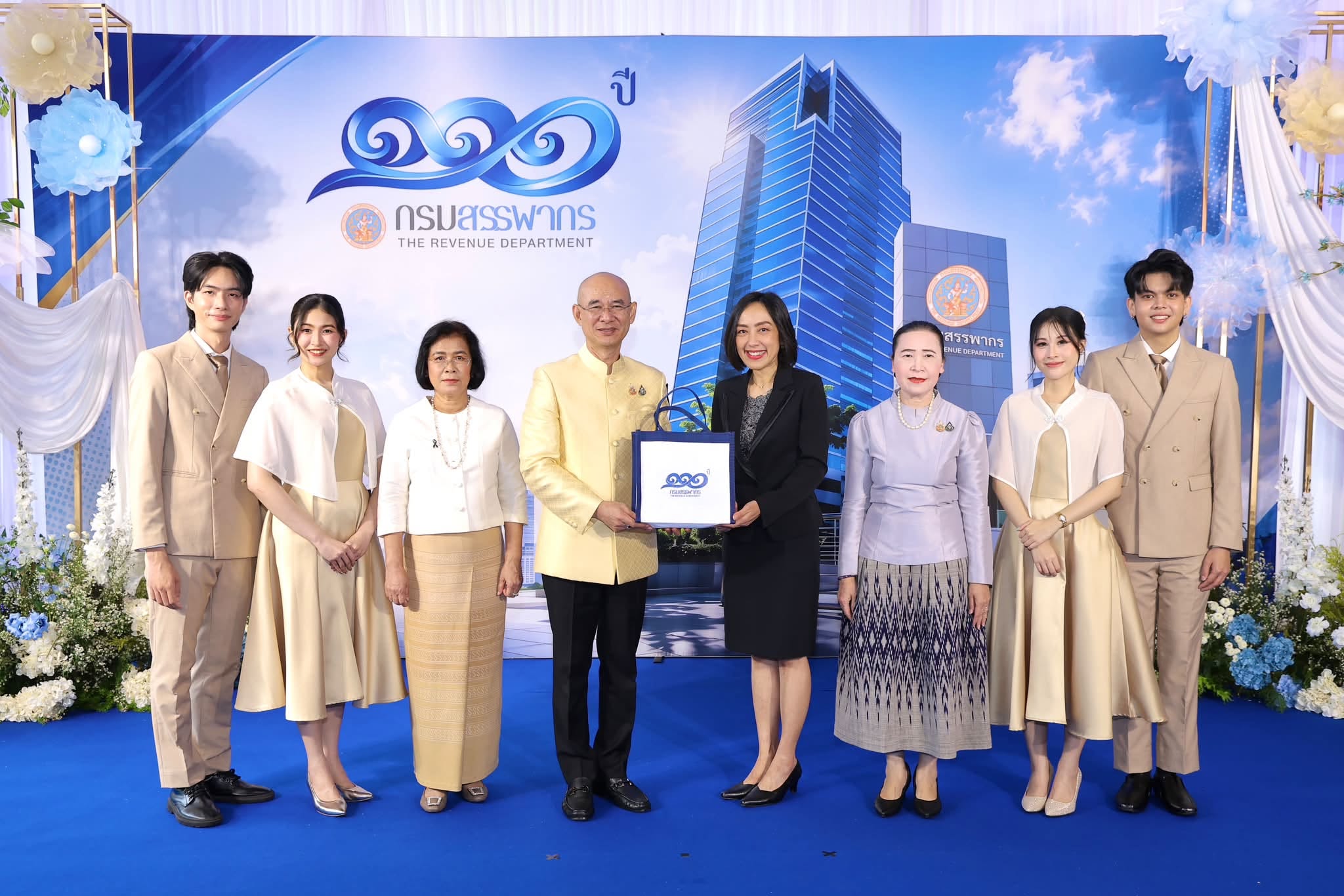กรมประชาสัมพันธ์ ร่วมแสดงความยินดีครบรอบ 111 ปี วันสถาปนากรมสรรพากร
